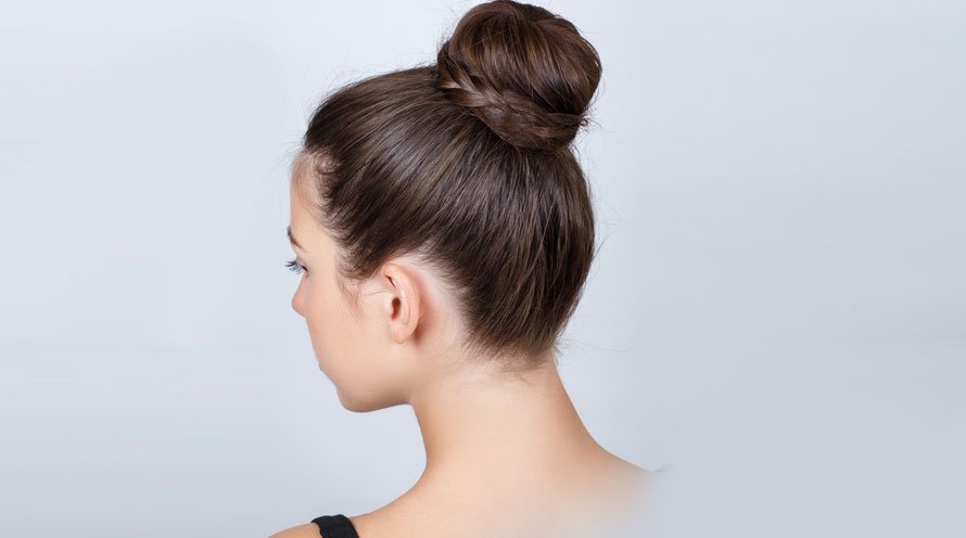 hairstyle princess braided prom bun